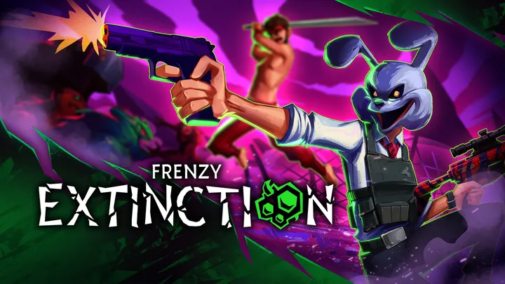 Frenzy Extinction cover artwork from the official Meta shop page