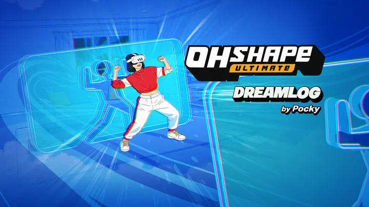 OhShape: Fun, Fitness, Rhythm & Dance! cover artwork from the official Meta shop page
