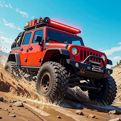 Off-Road Mud Racing: Monster Truck cover artwork from the official Meta Store page
