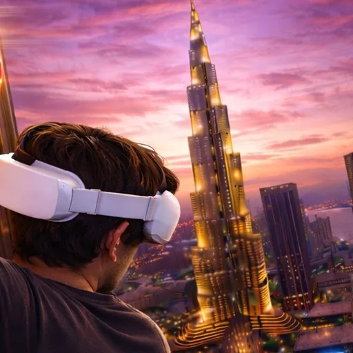 Ultra Height: Cyber City Climbing cover artwork from the official Meta Store page