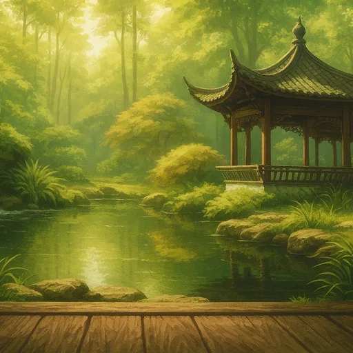 Calm VR: Japanese Garden Wellness Escape cover artwork from the official Meta Store page