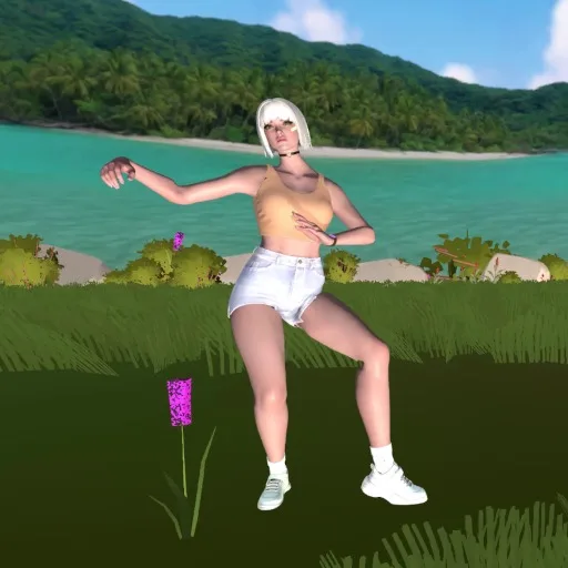 Mindful Dance Hands-Free VR cover artwork from the official Meta Store page