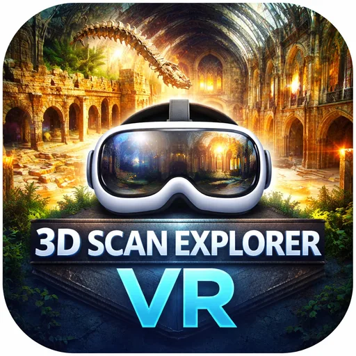 3D Scan Explorer: VR Environments cover artwork from the official Meta Store page