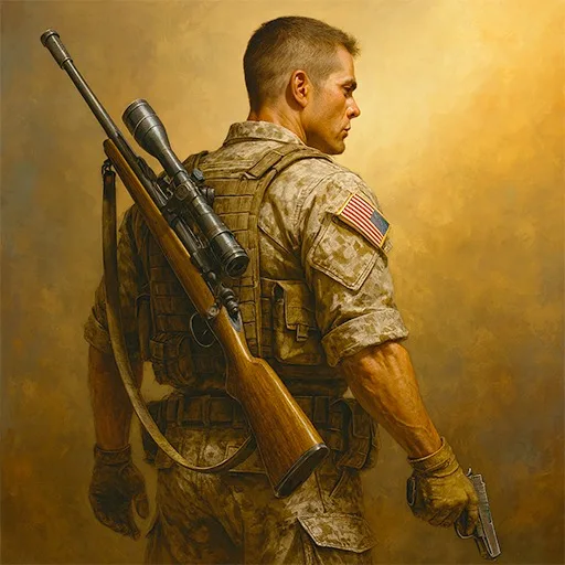 Elite Sniper 3D Gun Shooting Ops cover artwork from the official Meta Store page