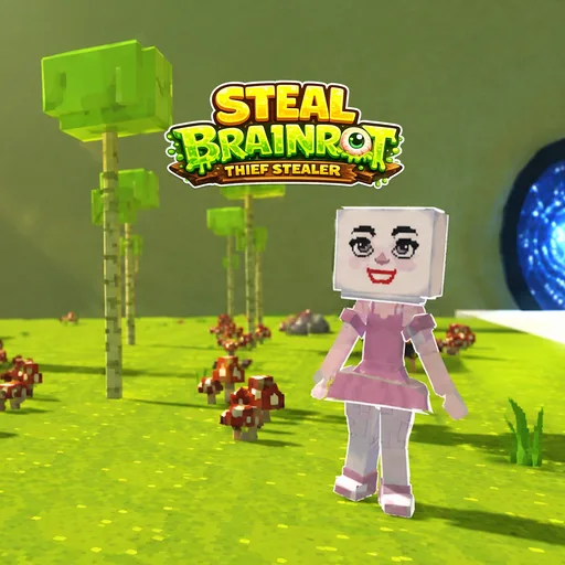 Steal Brainrot: Thief Stealer cover artwork from the official Meta Store page