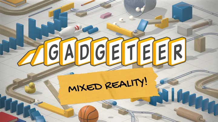Gadgeteer cover artwork from the official Meta shop page