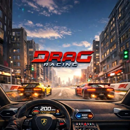 Car Racing games -Car Game- Drag Racing cover artwork from the official Meta Store page