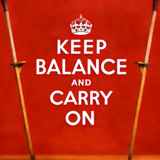 Keep Balance And Carry On cover artwork from the official Meta Store page