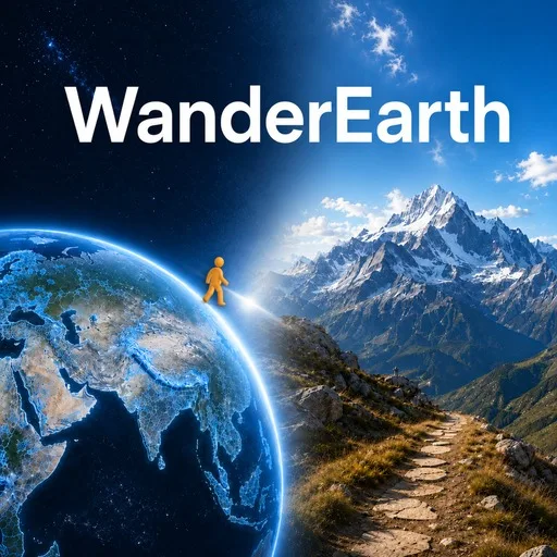 WanderEarth: VR Travel & World Explorer cover artwork from the official Meta Store page