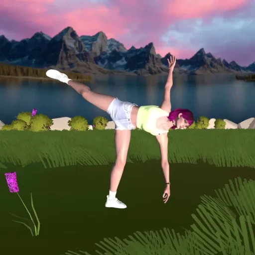 Yoga Hands-Free VR cover artwork from the official Meta Store page