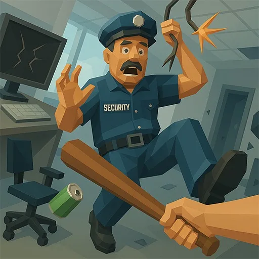 Office Chaos Simulator VR cover artwork from the official Meta Store page