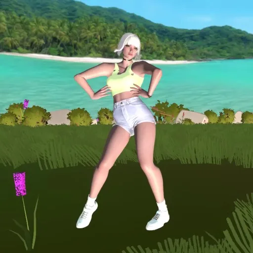 Rhythm Dance Workout: Hands-Free VR cover artwork from the official Meta Store page
