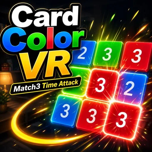 Card Color VR: Match3 Time Attack cover artwork from the official Meta Store page