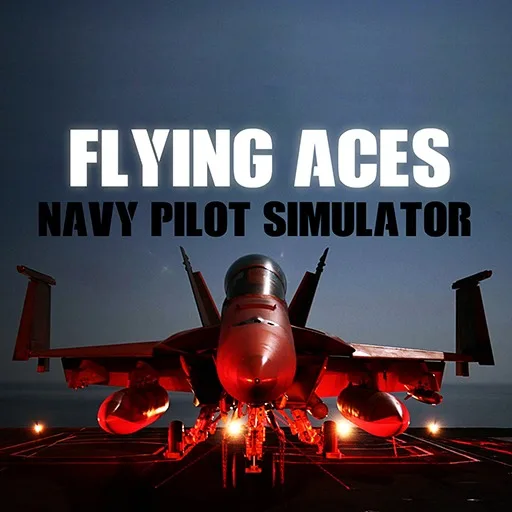 Flying Aces - Navy Pilot Simulator cover artwork from the official Meta Store page