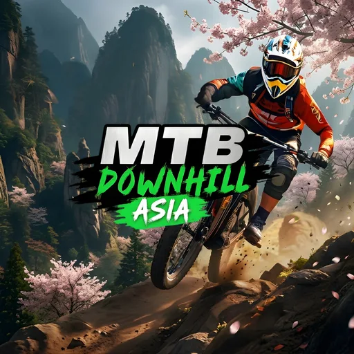 Mountain Bike Downhill - Asia cover artwork from the official Meta Store page
