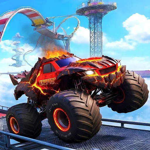 Monster Truck Arena VR Racing Game cover artwork from the official Meta Store page