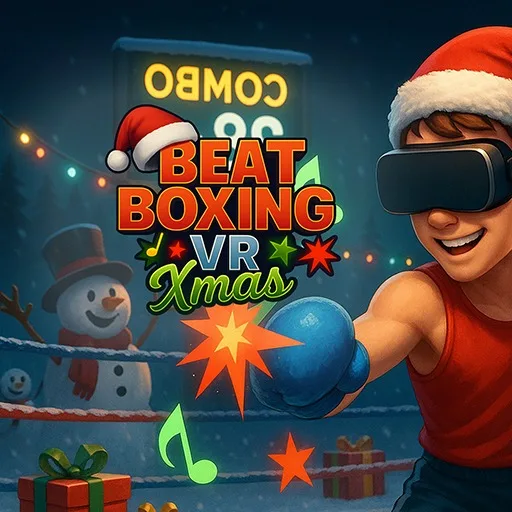 Boxing Beat VR: XMAS cover artwork from the official Meta Store page