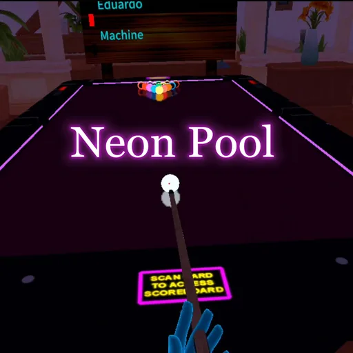 Neon Pool cover artwork from the official Meta Store page