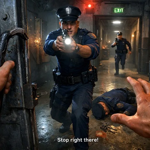 Prison Escape Simulator VR: Breakout cover artwork from the official Meta Store page