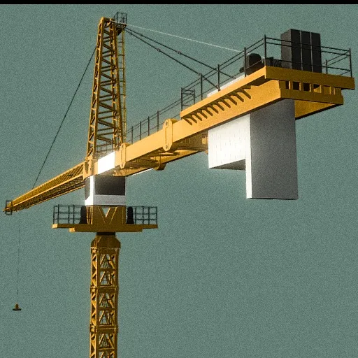 Tower Crane Simulator cover artwork from the official Meta Store page