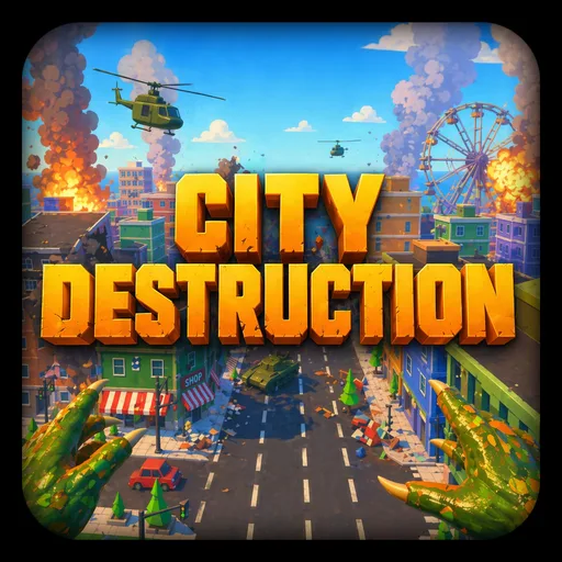 City Destruction cover artwork from the official Meta Store page