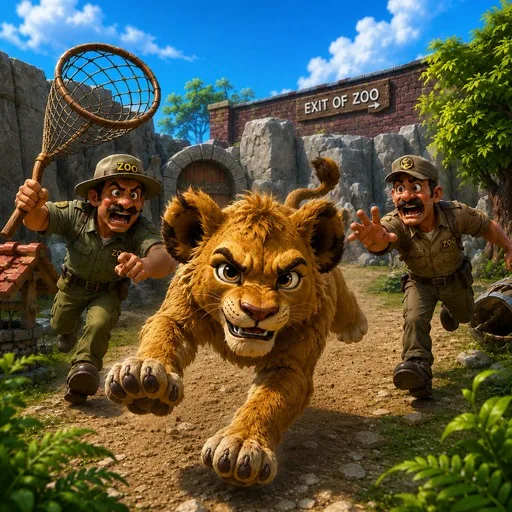 Be A Lion - Animal Fun Game cover artwork from the official Meta Store page