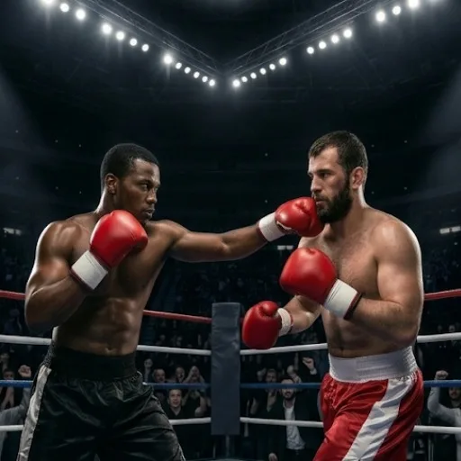 Real Boxer: Boxing game cover artwork from the official Meta Store page