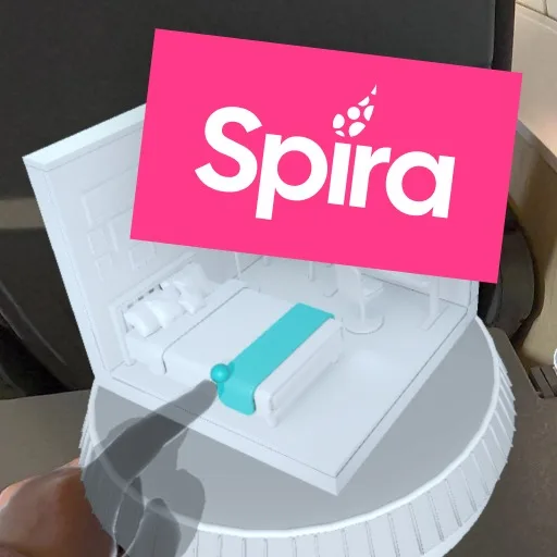 Spira: Paint with Fingers! cover artwork from the official Meta Store page