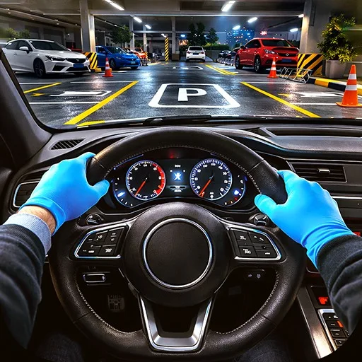 Car Parking School: VR Driving Simulator cover artwork from the official Meta Store page