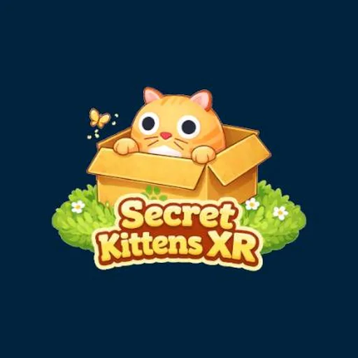 SecretKittensXR cover artwork from the official Meta Store page