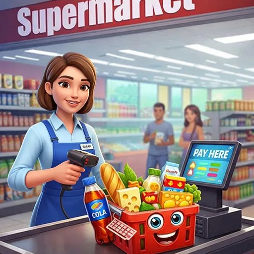 Supermarket Simulator Store: VR Cashier cover artwork from the official Meta Store page