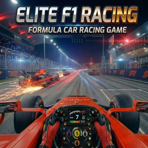 Elite F1 Racing -Formula Car Racing Game cover artwork from the official Meta Store page