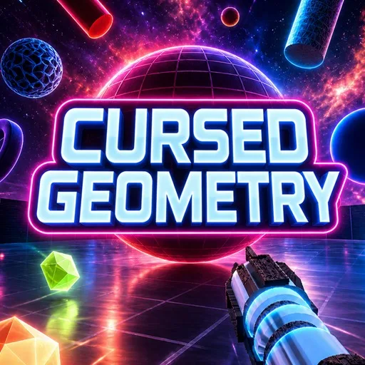 Cursed Geometry cover artwork from the official Meta Store page