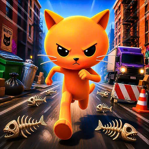Trash Cat: Street Run cover artwork from the official Meta Store page