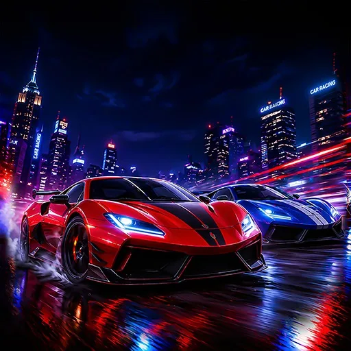 Racing Fury: Car Racing Game cover artwork from the official Meta Store page