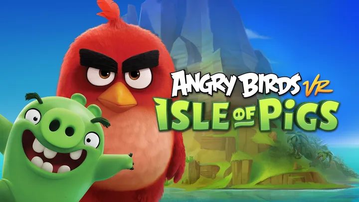 Angry Birds VR: Isle of Pigs cover artwork from the official Meta shop page