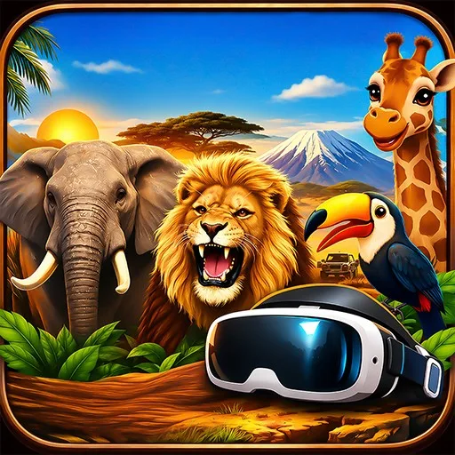 Safari World VR Adventure cover artwork from the official Meta Store page