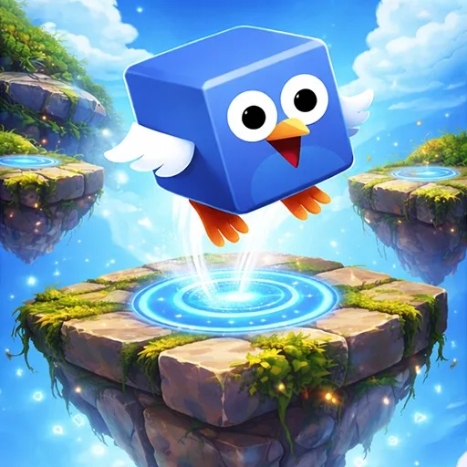 Bouncy Beat: Tiles Hop Music cover artwork from the official Meta Store page