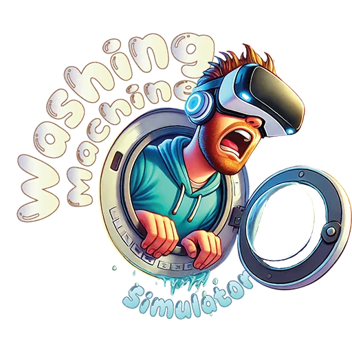 Washing Machine Simulator cover artwork from the official Meta Store page