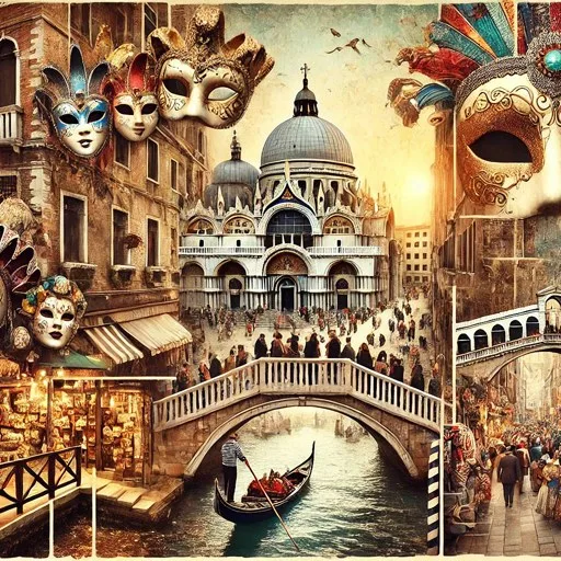 VR Travel Venice Carnival Streets Part 1 cover artwork from the official Meta Store page