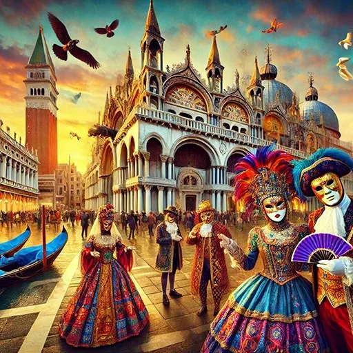 VR Travel Venice with Claudia – Carnival cover artwork from the official Meta Store page