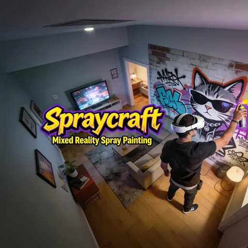 Spraycraft: Mixed Reality Spray Painting cover artwork from the official Meta Store page