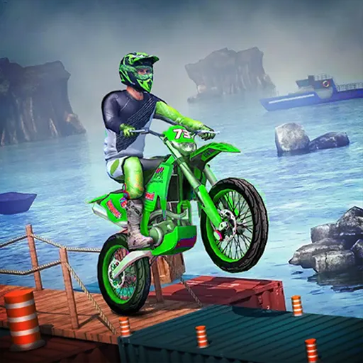 Bike VR : Stunt Bike Madness cover artwork from the official Meta Store page