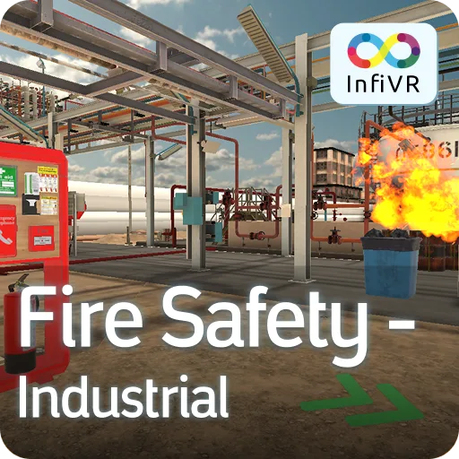 Fire Safety - Industrial cover artwork from the official Meta Store page