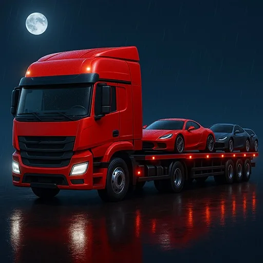Cargo Truck VR-Car Transports cover artwork from the official Meta Store page