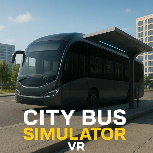 City Bus Simulator VR | Bus driving game cover artwork from the official Meta Store page