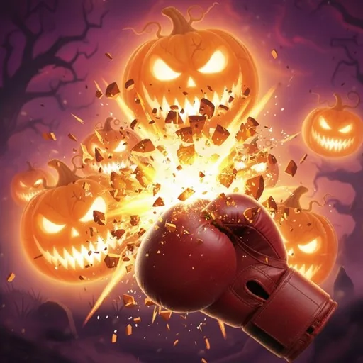 Pumpkin Punch VR - Fun Punching Game cover artwork from the official Meta Store page