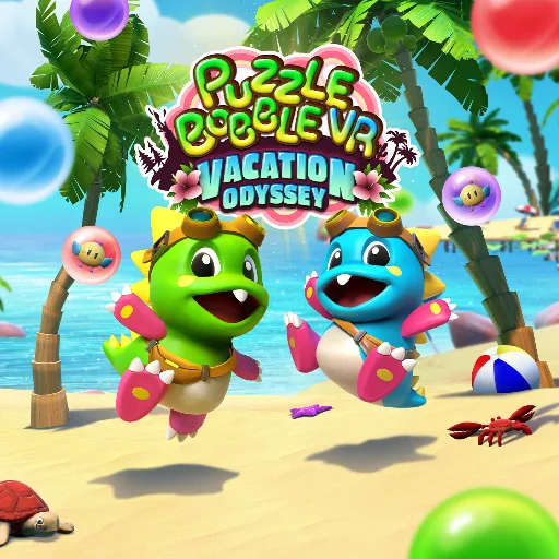 Puzzle Bobble VR: Vacation Odyssey cover artwork from the official Meta Store page