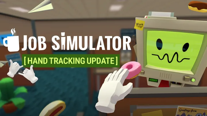 Job Simulator cover artwork from the official Meta shop page