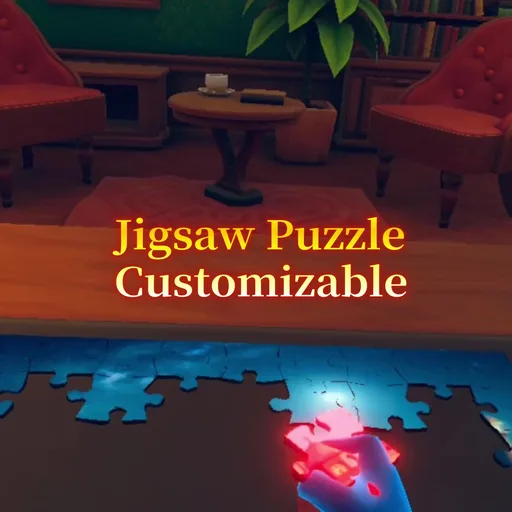 Jigsaw Puzzle Customizable cover artwork from the official Meta Store page